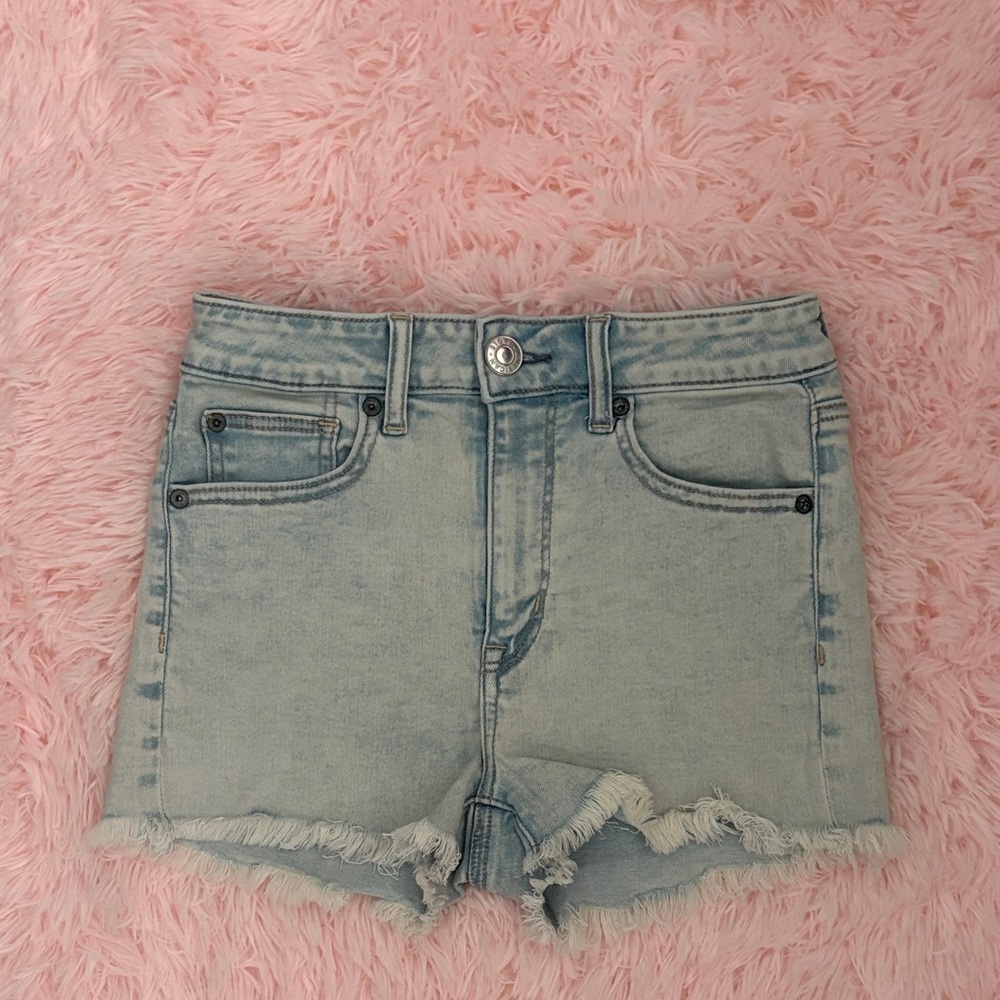 American Eagle Outfitters Light Wash Jean Shorts